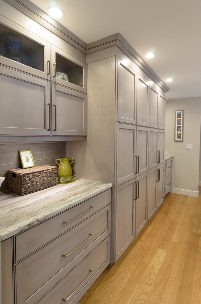 Gray kitchen remodel