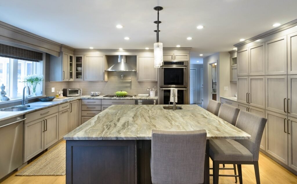 Gray kitchen remodel