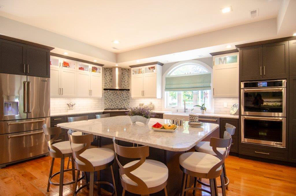  New two-toned kitchen in Carlisle, MA